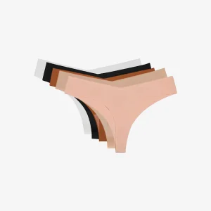 Seamless Tangas Corte Bajo (5 piezas)