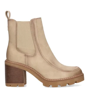 BOTIN ELASTICO 31111 BURDEOS 03 BEIGE MUJER