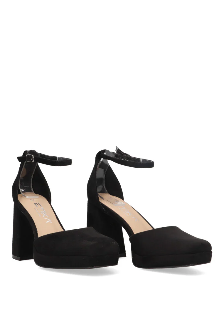 SANDALIA TACÓN 90009 ETIKA FIGUERA, MUJER NEGRO - Imagen 3