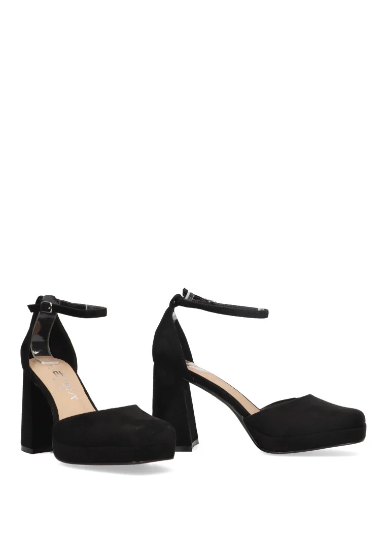SANDALIA TACÓN 90009 ETIKA FIGUERA, MUJER NEGRO - Imagen 6