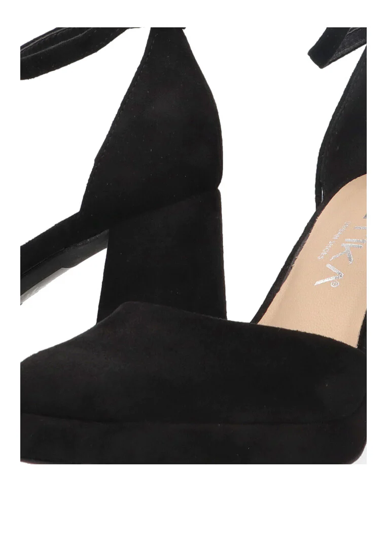 SANDALIA TACÓN 90009 ETIKA FIGUERA, MUJER NEGRO - Imagen 7