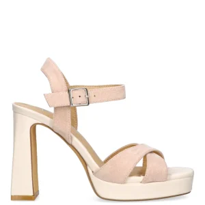 SANDALIA CRUZADA ETIKA SANT ELM ANTELINA BEIGE PARA MUJER