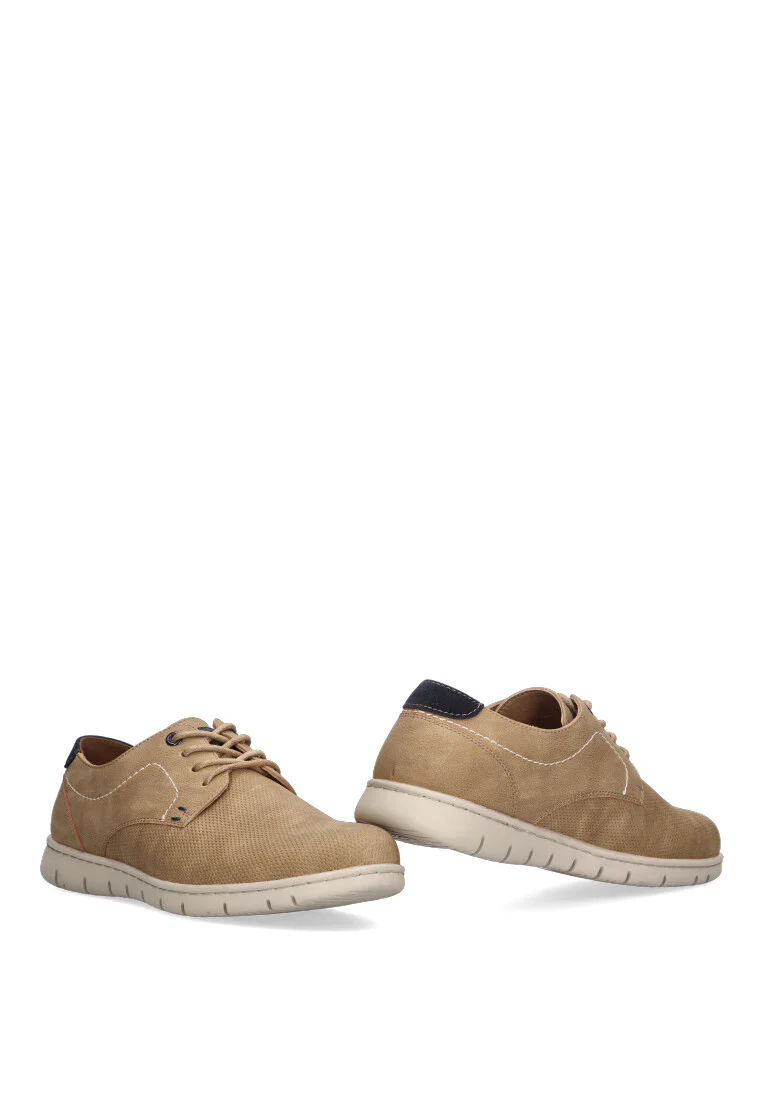 ZAPATO CASUAL ETIKA FIGUERAL 60901 HOMBRE, TAUPE - Imagen 6