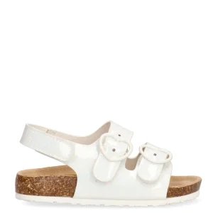 SANDALIA BRILLO CORAZÓN, ETIKA SAMOQUEIRA 13713 NIÑA,BLANCO