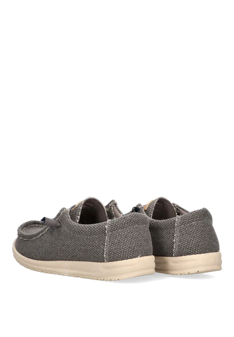 MOCASIN LONA ETIKA TALAIER 82010 HOMBRE, GRIS - Imagen 5