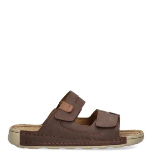 SANDALIA DOBLE VELCRO ETIKA EN PORTER 41014 HOMBRE, MARRON