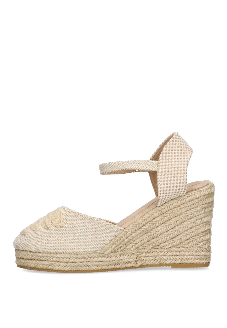 VALENCIANA PUNTA TIRAS ETIKA 20007 BAÑUGUES, MUJER NATURAL - Imagen 4