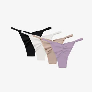 Seamless Tangas Slim (4 piezas)