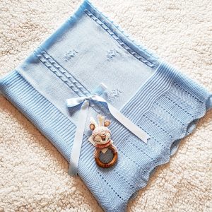 Toquilla  Hilo Dralón Celeste