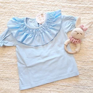 Camiseta Celeste Basic