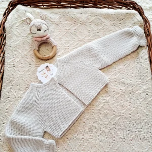 Rebeca Bolero Punto Basic Piedra