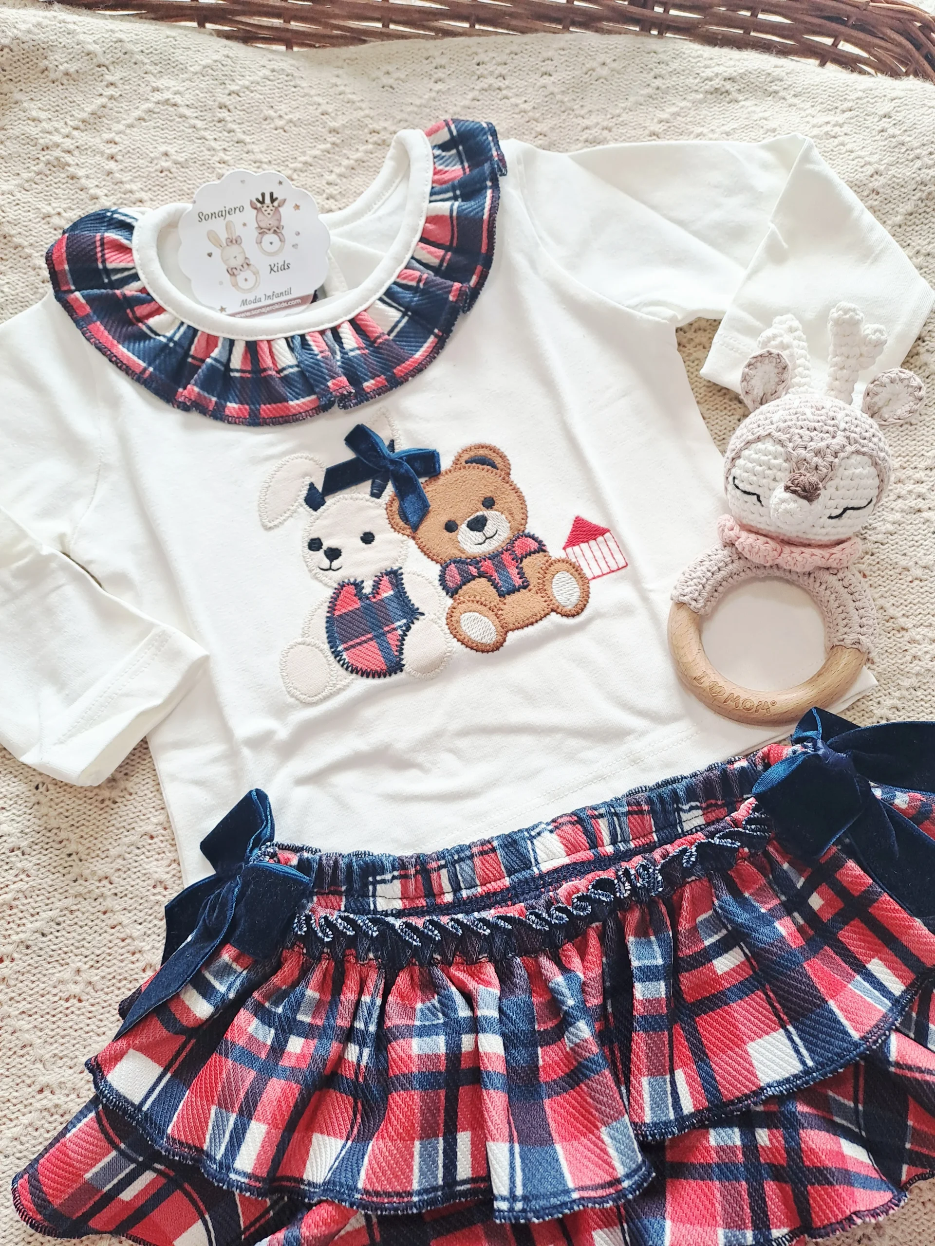 Conjunto Niña Amigos De Invierno - Imagen 3