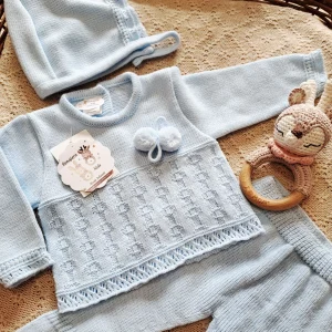 Conjunto Lana 3318 Celeste