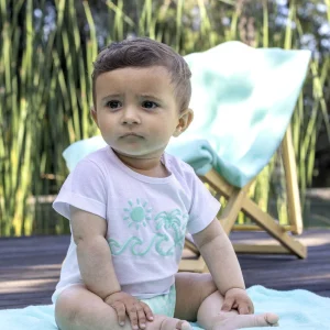 Conjunto Niño Baño Vichy