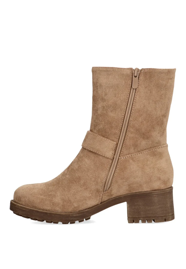 BOTIN MOTERO ETIKA WATFORD 11926 MUJER, TAUPE - Imagen 4