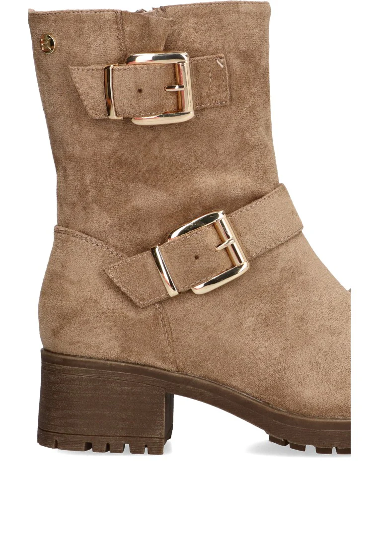 BOTIN MOTERO ETIKA WATFORD 11926 MUJER, TAUPE - Imagen 7