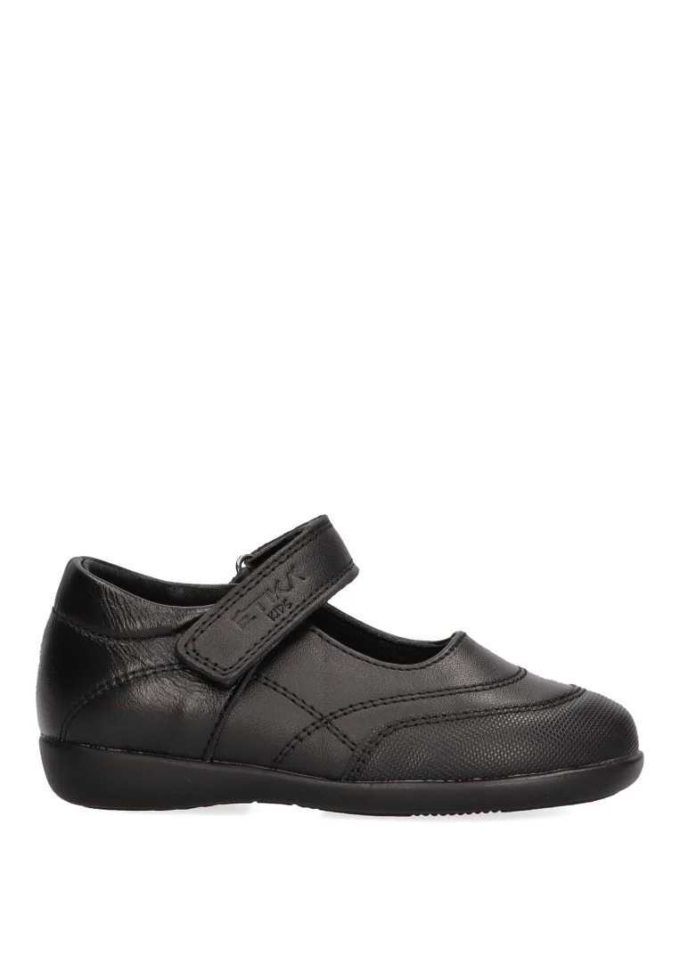 COLEGIAL VELCRO ETIKA CEVA 68201 NIÑA, NEGRO