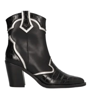 BOTIN CAMPERO DECORADO ETIKA LYSS 110526 MUJER, NEGRO