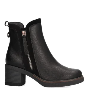 BOTIN ETIKA BURDEOS 05 31113 MUJER, NEGRO