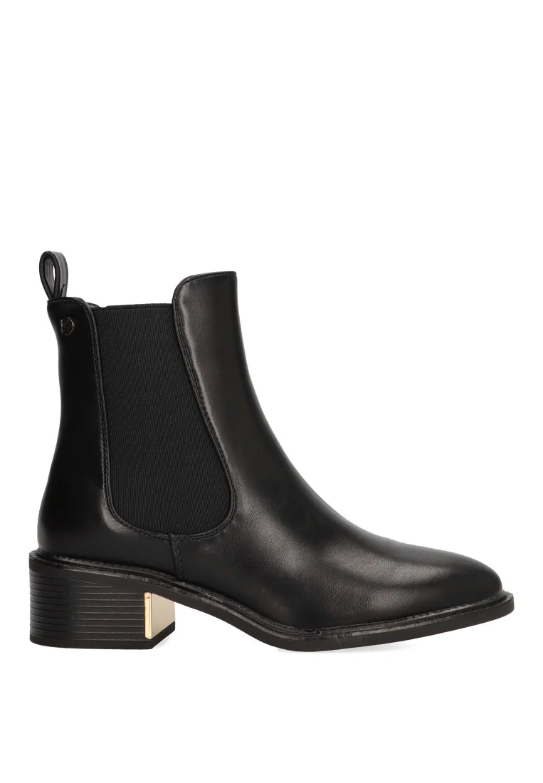 BOTINES CHELSEA MUJER ETIKA 11002 NEGRO