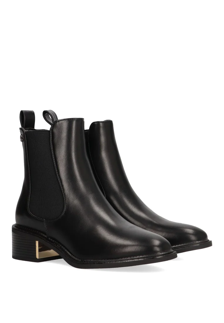 BOTINES CHELSEA MUJER ETIKA 11002 NEGRO - Imagen 3