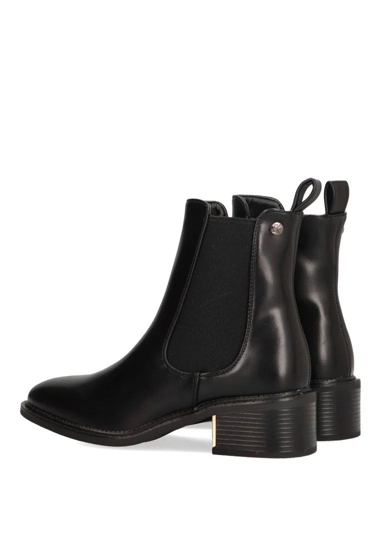 BOTINES CHELSEA MUJER ETIKA 11002 NEGRO - Imagen 5