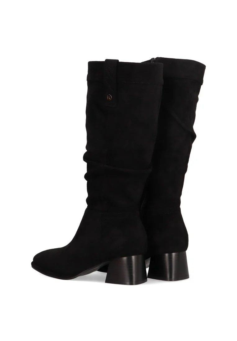 BOTA ARRUGADA ETIKA 32003 PERUGIA NEGRO MUJER - Imagen 5