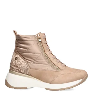 DEPORTIVAS ACOLCHADAS CON CREMALLERA MUJER ARMONY 50220 DAVOLI TAUPE