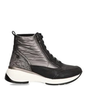 DEPORTIVAS ACOLCHADAS CON CREMALLERA MUJER ARMONY 50220 DAVOLI NEGRO