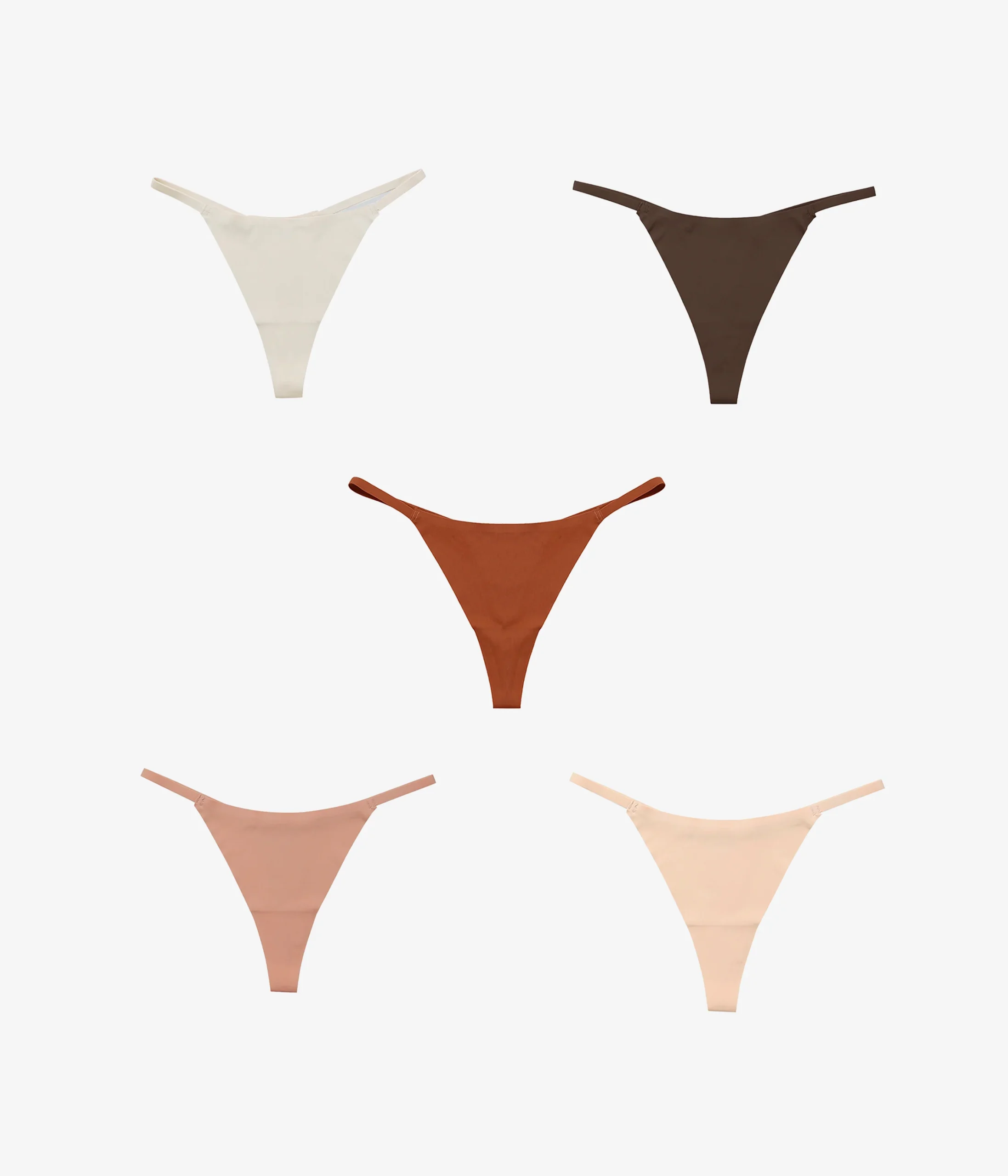 Seamless Tangas Comfort (5 piezas) - Imagen 4