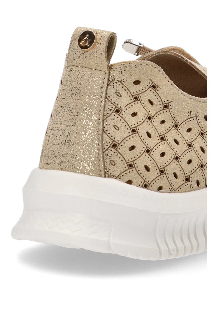 DEPORTIVA CONFORT ARMONY FALÉSIA 68001 MUJER, ORO - Imagen 7