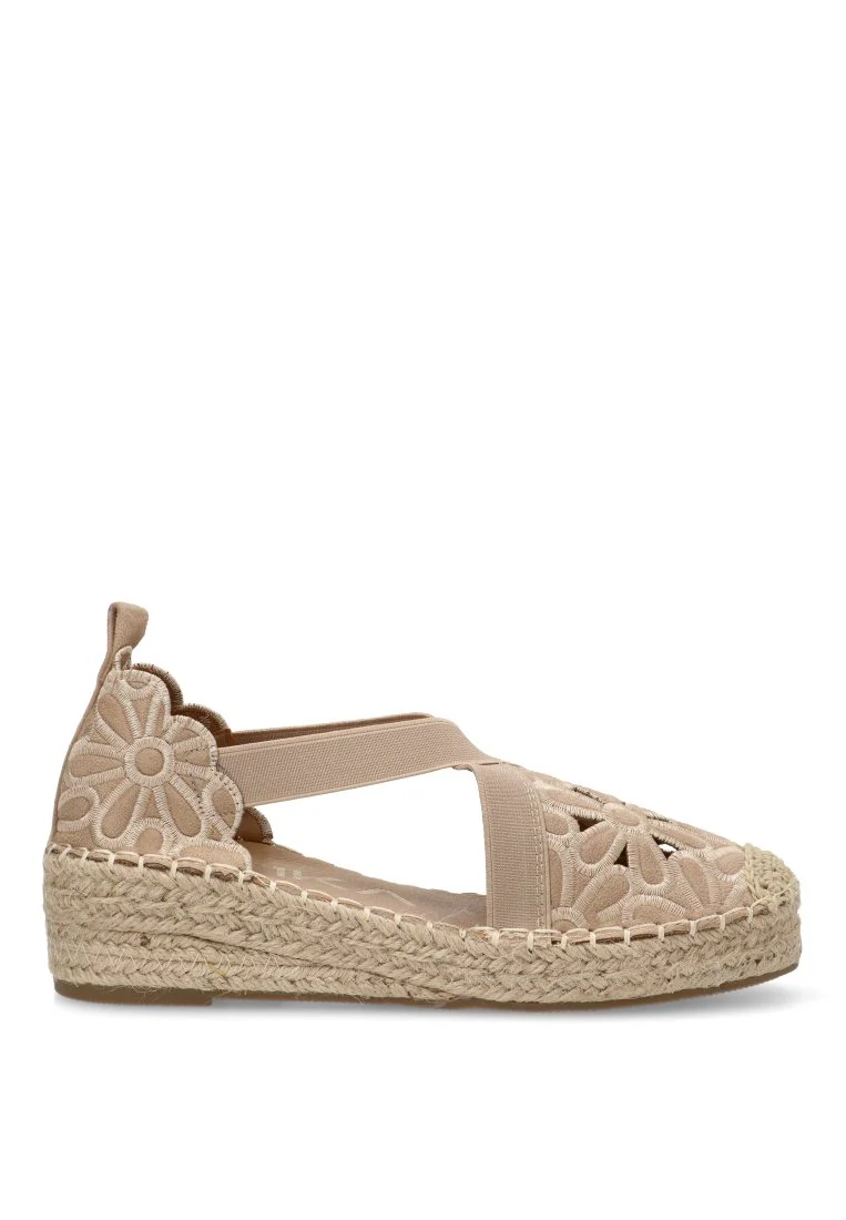 SANDALIA FLORES ETIKA FAIAL 20037 MUJER TAUPE