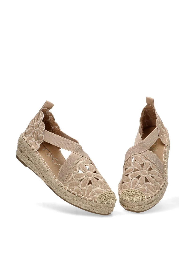 SANDALIA FLORES ETIKA FAIAL 20037 MUJER TAUPE - Imagen 6