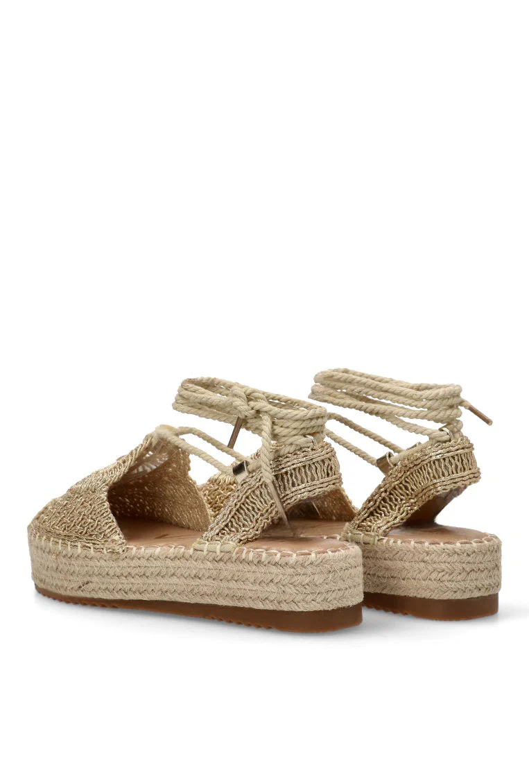 ESPARTEÑA ETIKA CROCHE 10058 BASTER 01, MUJER ORO - Imagen 5