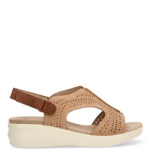 SANDALIA CALADA ARMONY 40005 PALMIRA, MUJER CAMEL