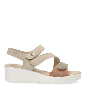 SANDALIA VELCRO CRUZADA PALMONES 40006, ARMONY, MUJER, NUDE