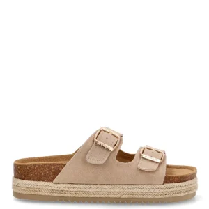 SANDALIAS BIO PISO DOBLE ETIKA 10061 GALIOTA, MUJER BEIGE