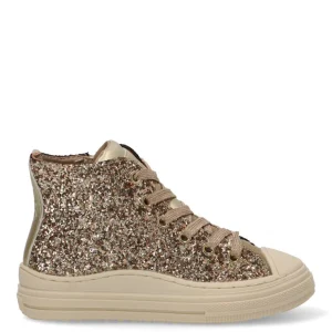 DEPORTIVA BASKET BRILLO TIVOLI 52461 ETIKA, NIÑA ORO