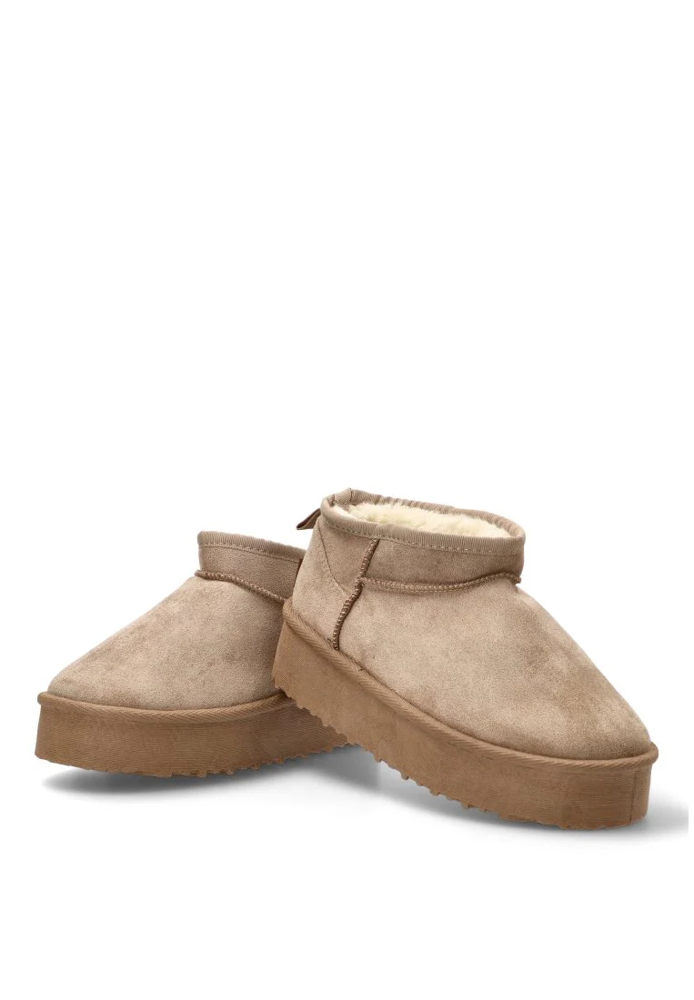 BOTIN BAJO PELO GIULIA 01 ETIKA 10912, MUJER TAUPE - Imagen 6