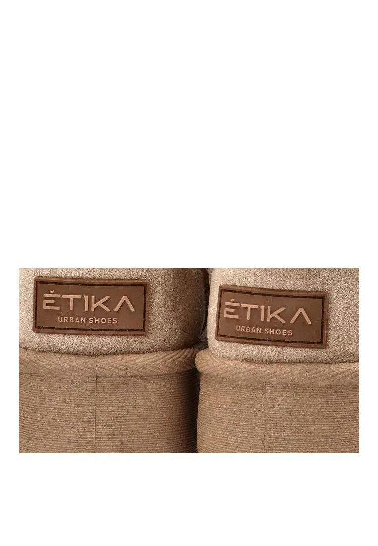 BOTIN BAJO PELO GIULIA 01 ETIKA 10912, MUJER TAUPE - Imagen 7