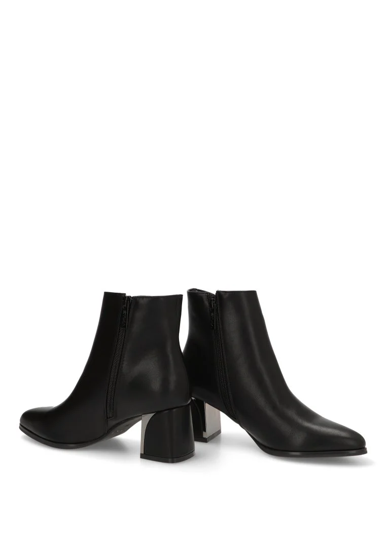 BOTIN DETALLE TACON LAURA 32019 ETIKA, MUJER NEGRO - Imagen 6