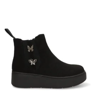 BOTIN ELASTICO MARIPOSAS NOUR 10913 ETIKA, MUJER NEGRO