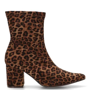BOTIN DE CALCETIN JULIETTE 32017 ETIKA, MUJER LEOPARDO