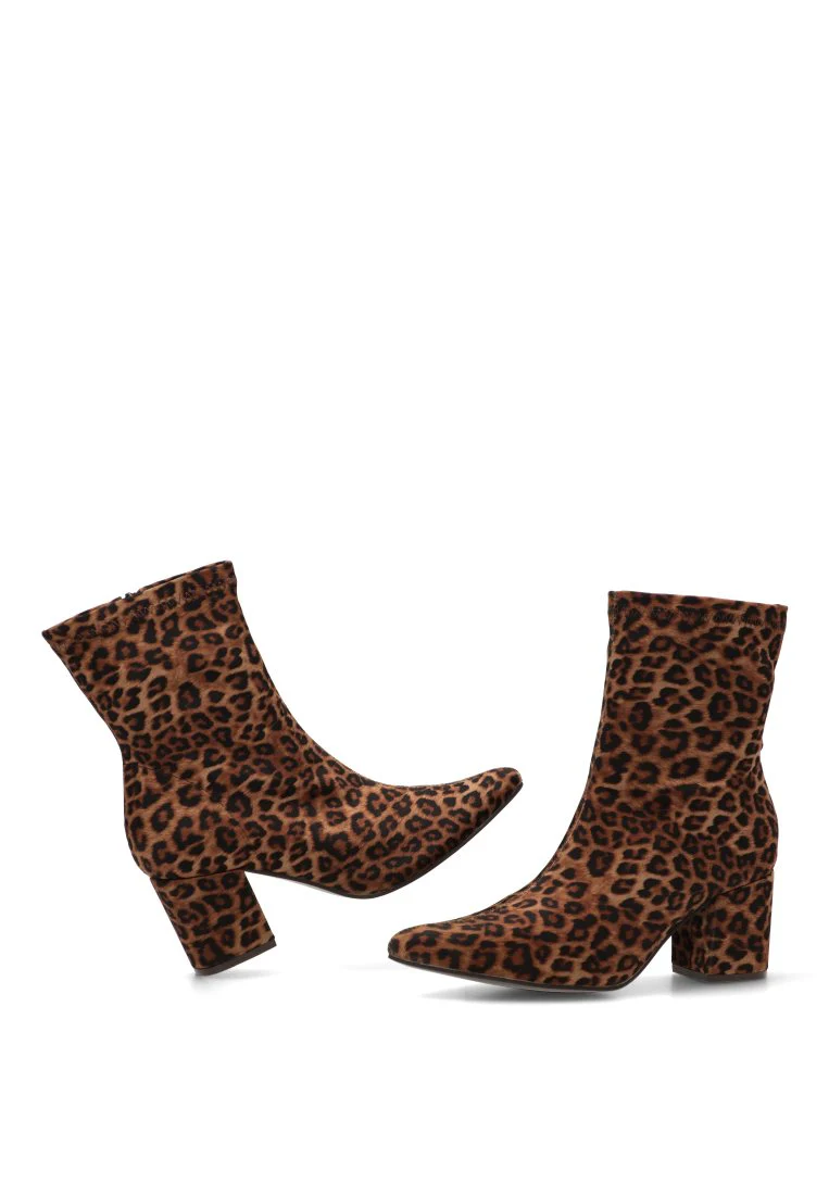 BOTIN DE CALCETIN JULIETTE 32017 ETIKA, MUJER LEOPARDO - Imagen 6
