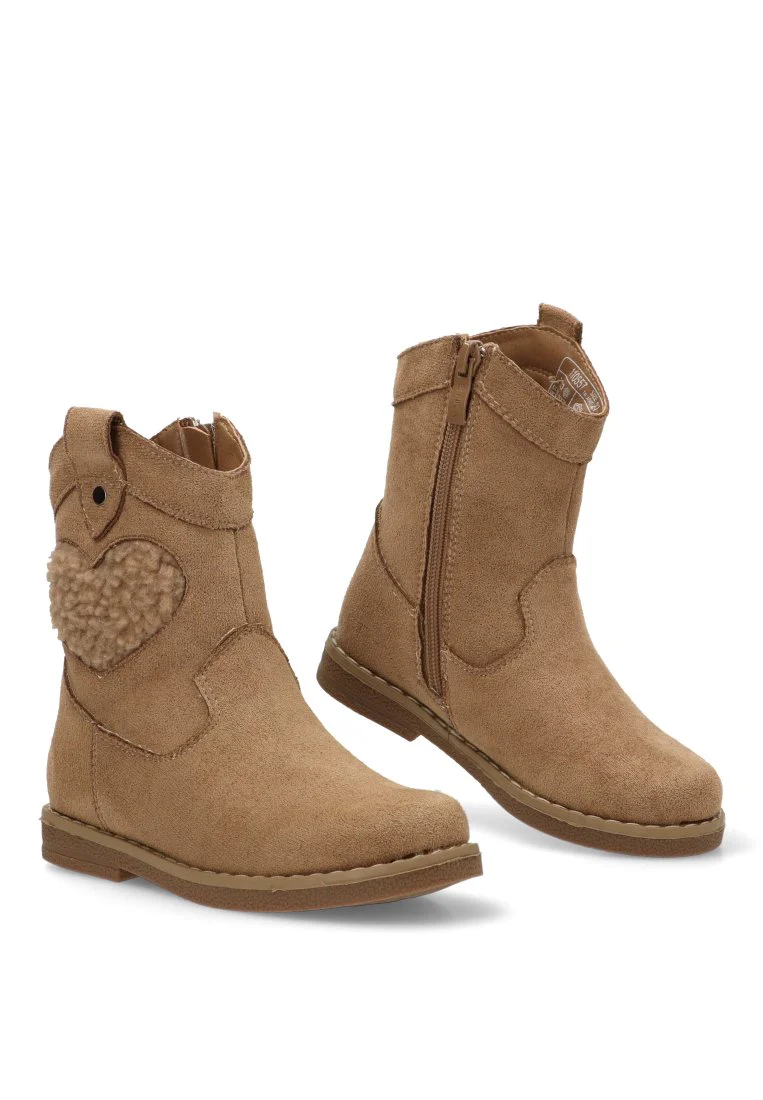 BOTIN CORAZON DUNIA 110557 ETIKA, NIÑA TAUPE - Imagen 6