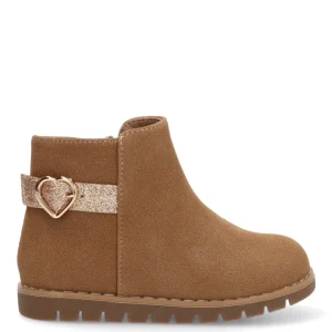 BOTIN HEBILLA CORAZON ROMA 110558 ETIKA, NIÑA BEIGE