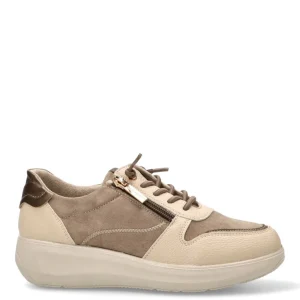 MOCASIN ELASTICOS 60015 ARMONY, MUJER TAUPE