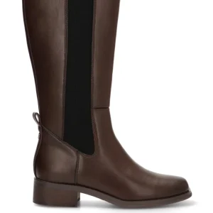 BOTA ALTA ELASTICA 42411 CLARA ETIKA, MUJER MARRÓN