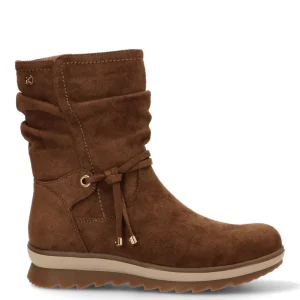 BOTIN ARRUGADO ANGER 02 11112 ETIKA, MUJER MARRÓN