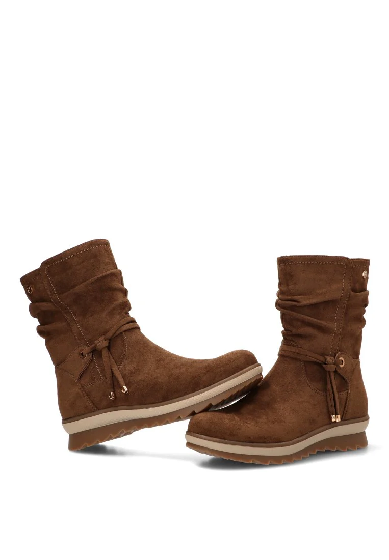 BOTIN ARRUGADO ANGER 02 11112 ETIKA, MUJER MARRÓN - Imagen 6